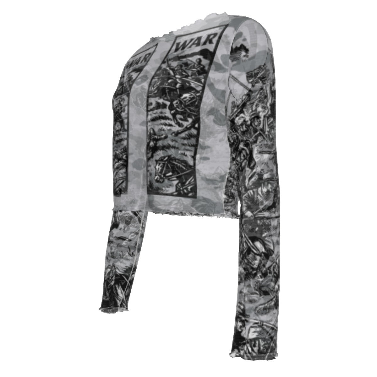 WAR READY Women's Mesh Long Sleeves T-shirt