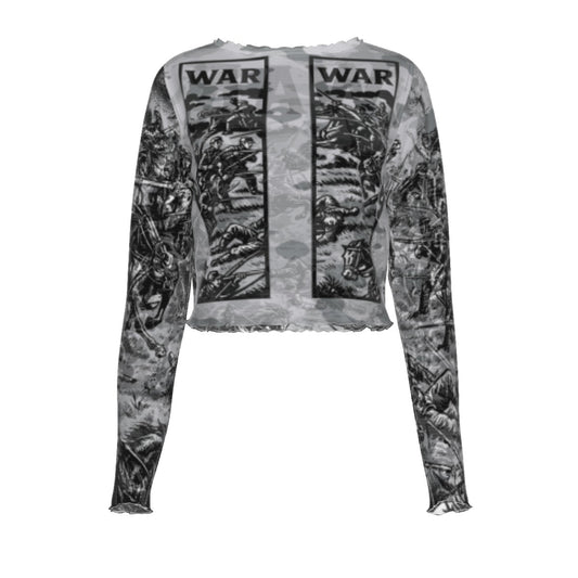 WAR READY Women's Mesh Long Sleeves T-shirt