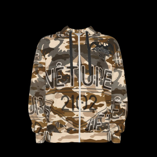 WAR READY Unisex Zip Hooded Sweatshirt