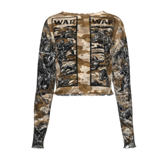 WAR READY Women's Mesh Long Sleeves T-shirt