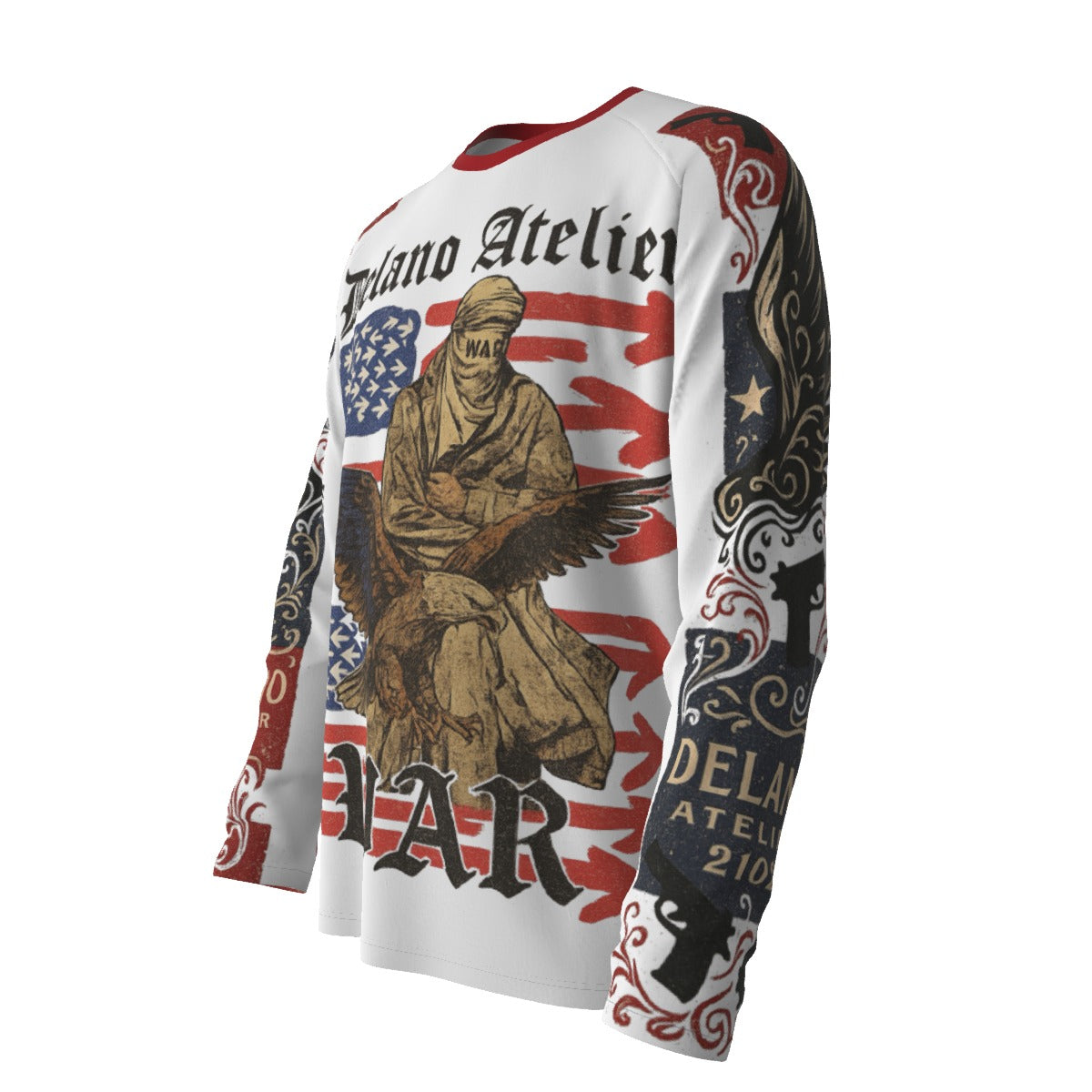 WAR READY Raglan Long Sleeve T-shirt  | 190GSM Cotton