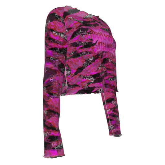 WAR READY Women's Mesh Long Sleeves T-shirt
