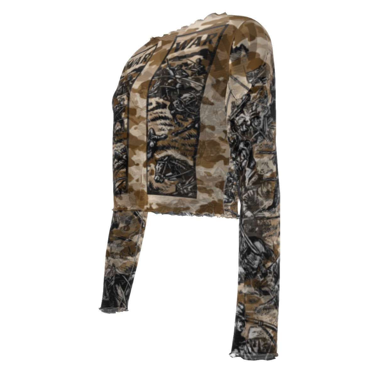 WAR READY Women's Mesh Long Sleeves T-shirt