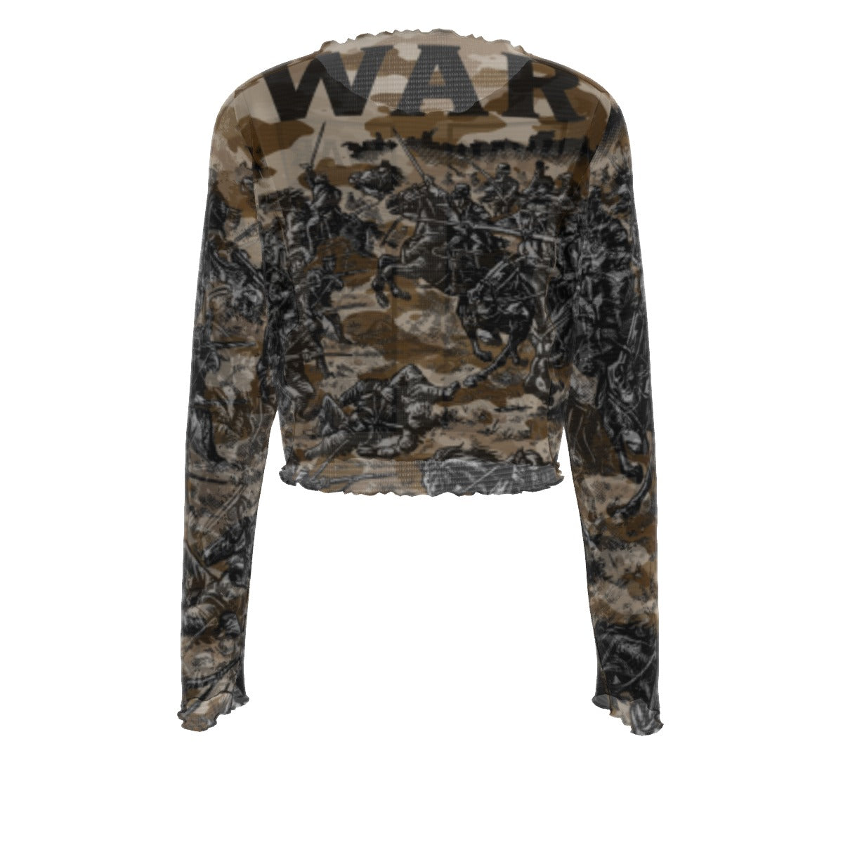 WAR READY Women's Mesh Long Sleeves T-shirt
