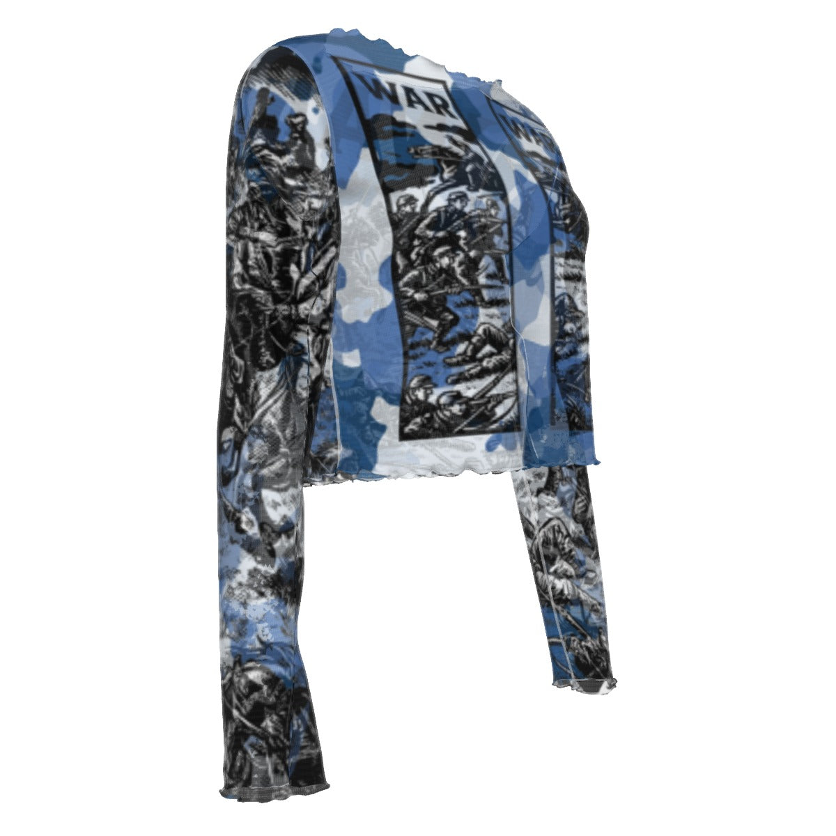WAR READY Women's Mesh Long Sleeves T-shirt