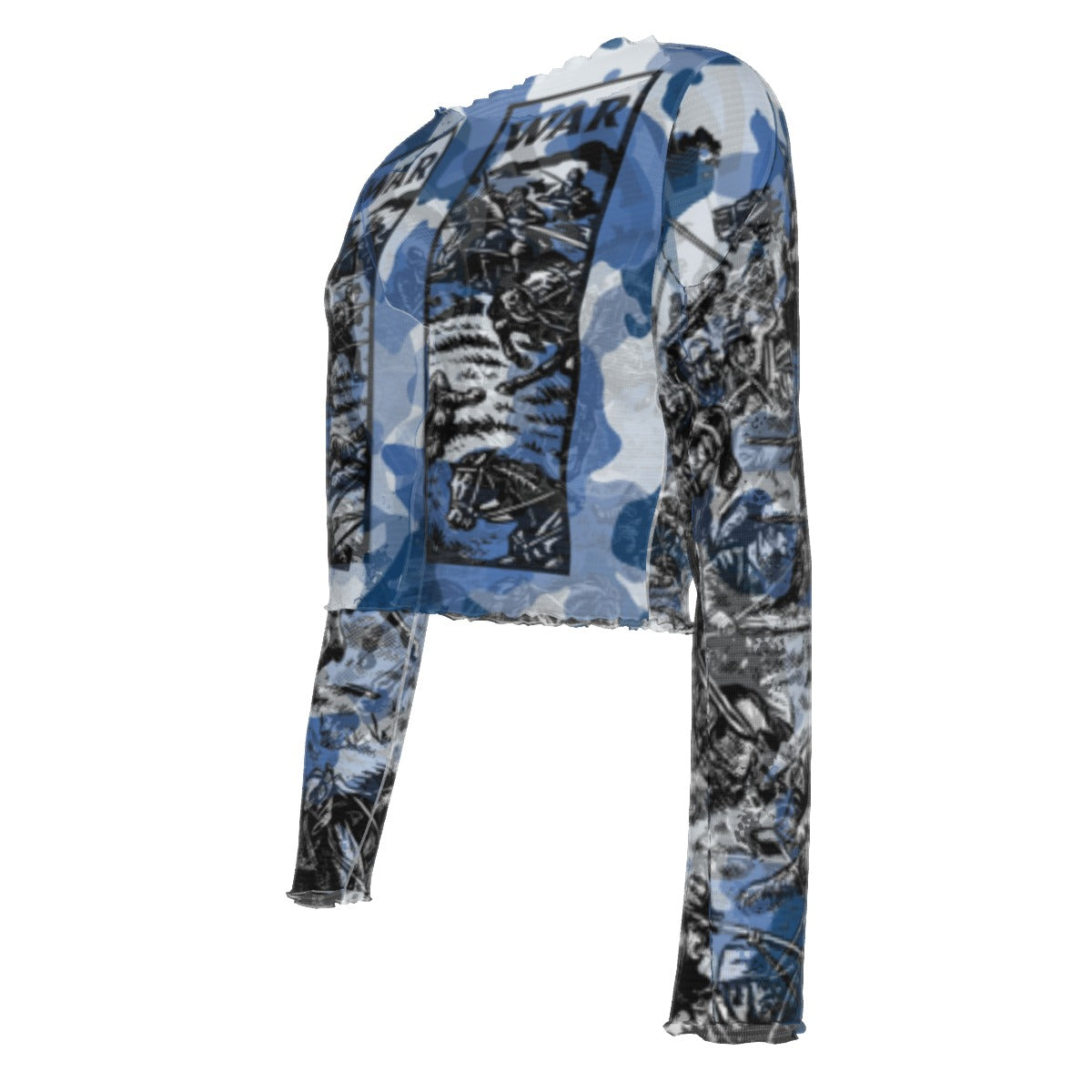 WAR READY Women's Mesh Long Sleeves T-shirt