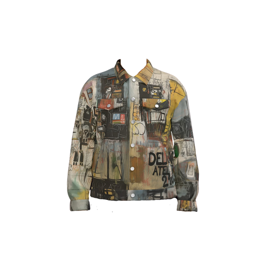 Unchained Expressions graffiti Unisex Lapel Jacket