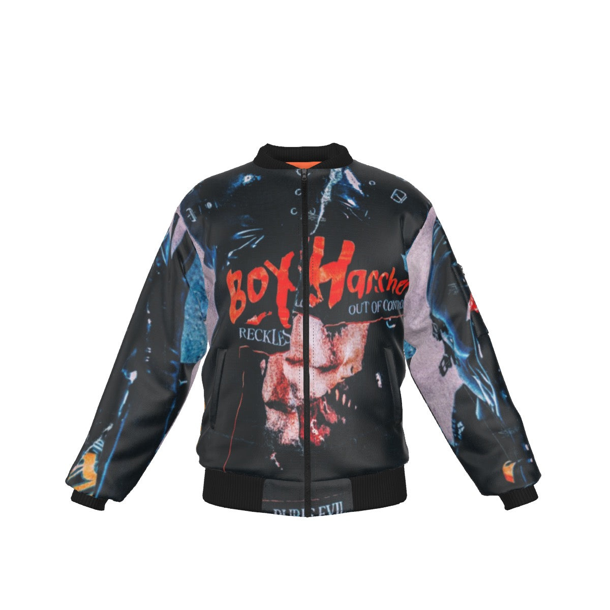 Out of Control Moto Bomber Jacket