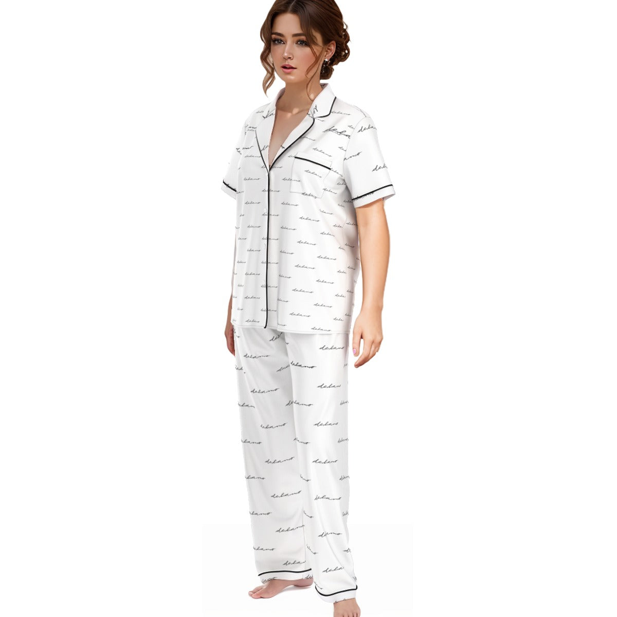 Delano's Script Pajamas Set