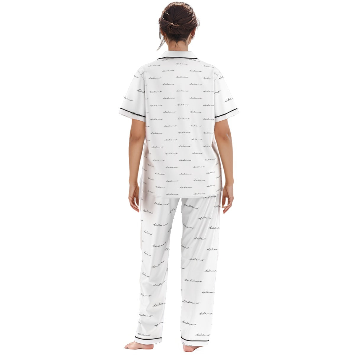 Delano's Script Pajamas Set