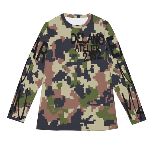 Unchained expressions “See no evil” Camo Long Sleeve T-Shirt