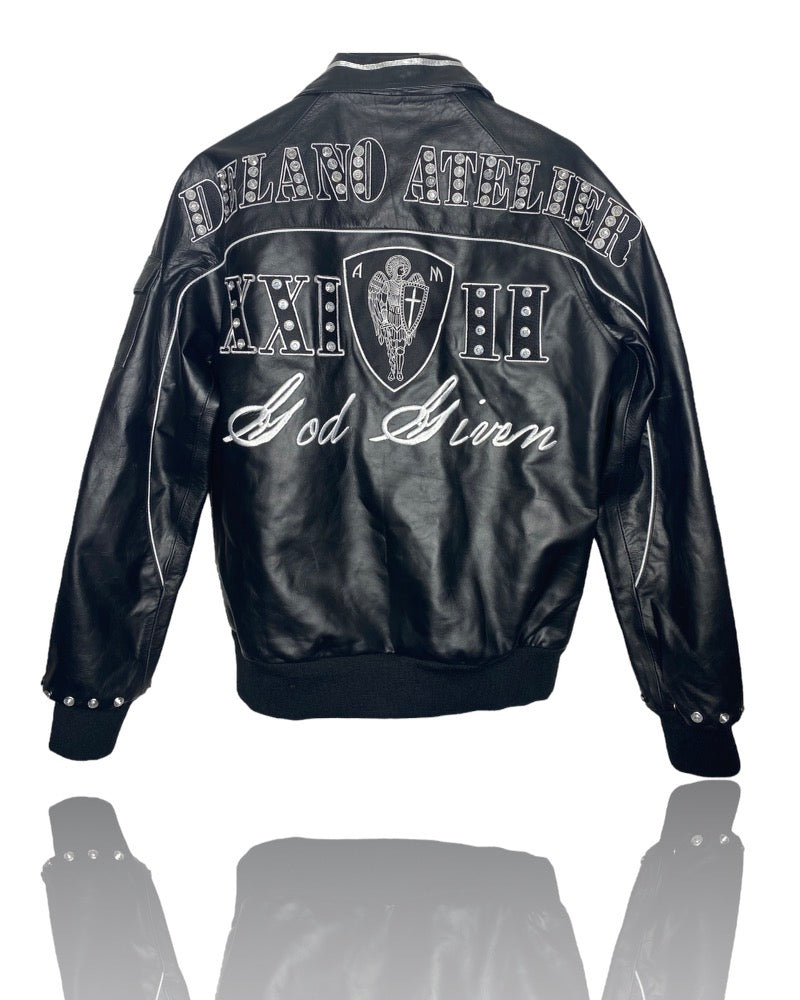 God Given Studded Varsity Jacket